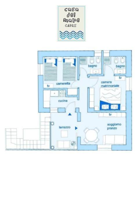 فيلا Casa Del Mare كابري المظهر الخارجي الصورة